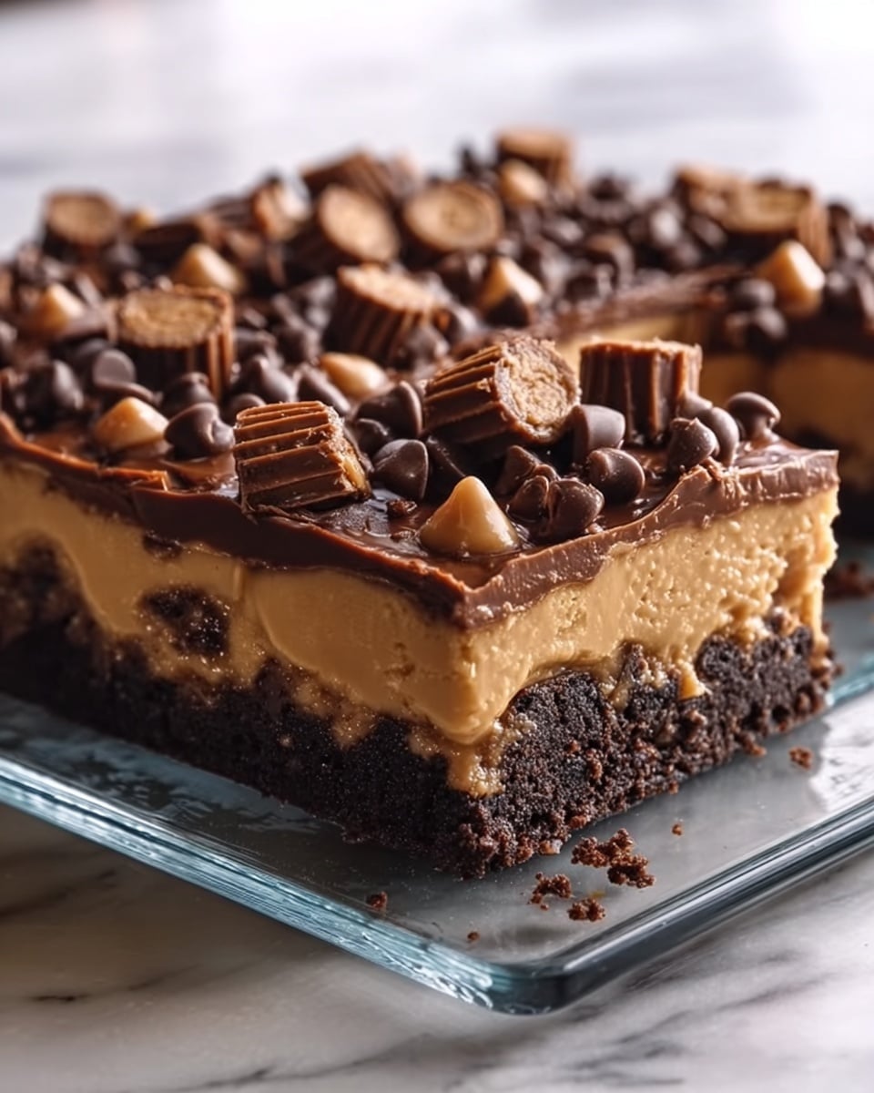 Peanut Butter Cup Dump Cake Recipe - Recipe Image