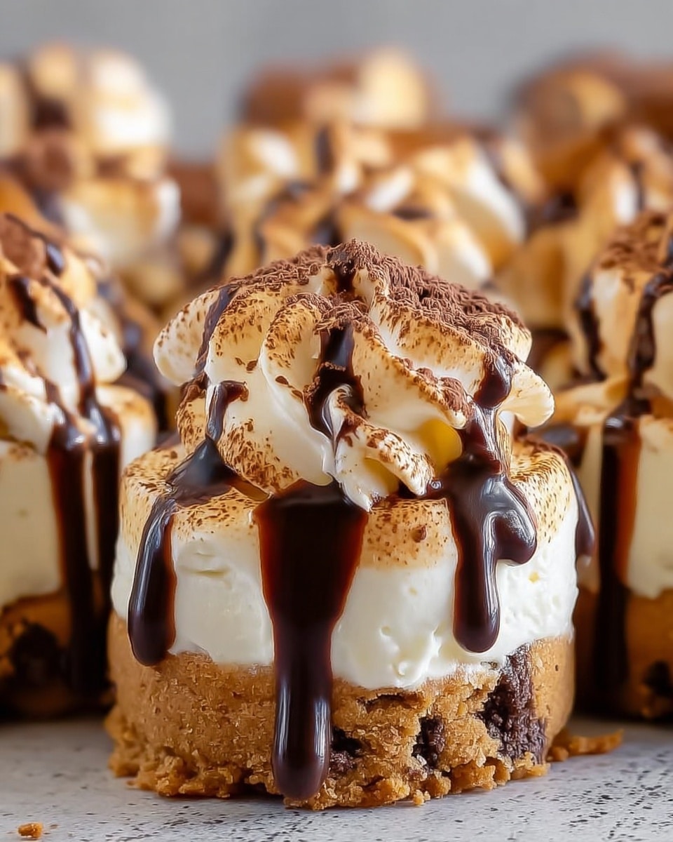 Cheesecake Cookie Dough Pull-Apart Cake Recipe - Recipe Image