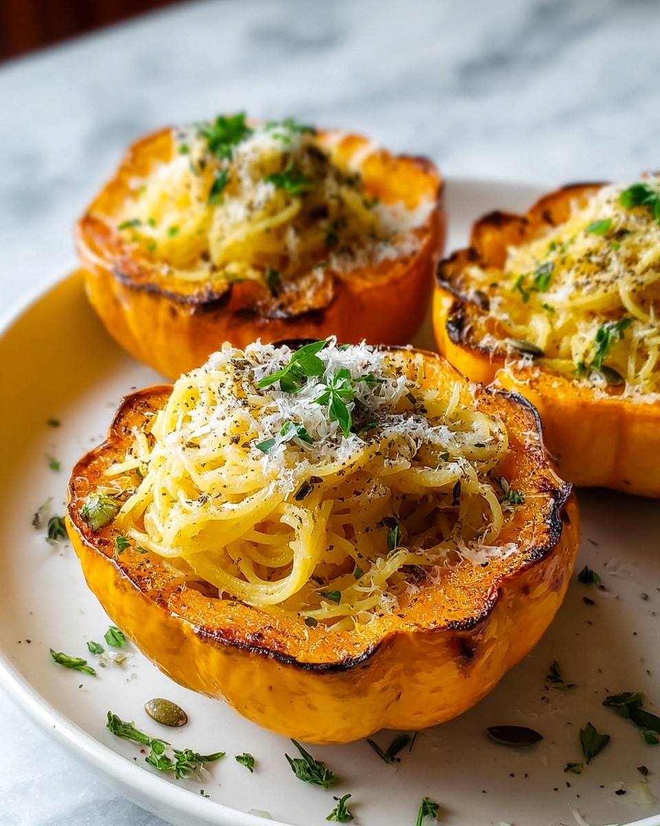 Pumpkin Alfredo Pasta Cauldrons Recipe - Recipe Image