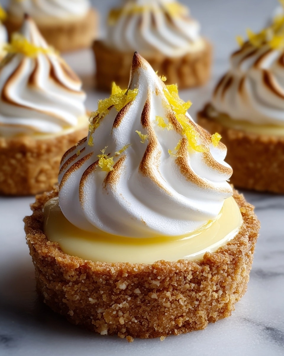 Lemon Meringue Cheesecake Cups Recipe - Recipe Image