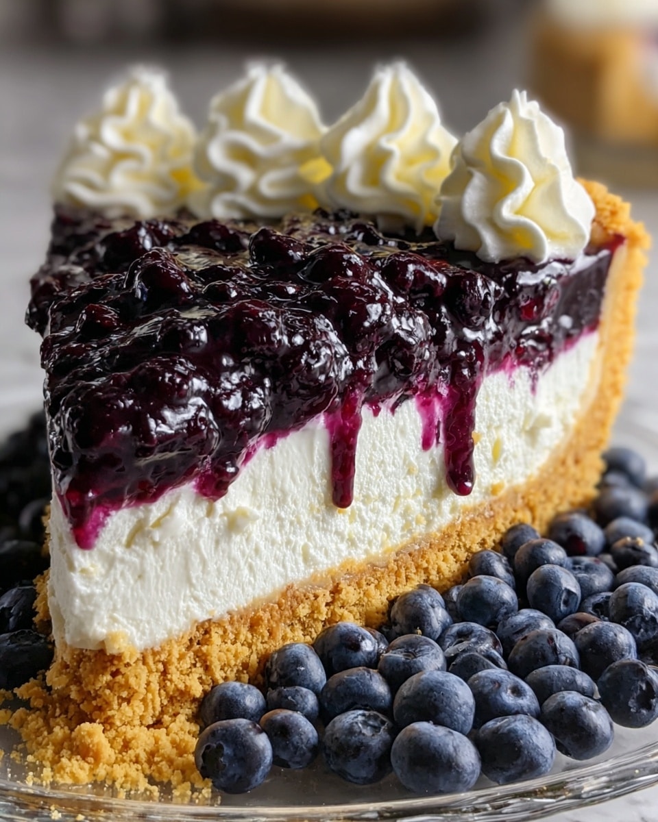 Blueberry Cream Cheese Pie Recipe - Recipe Image