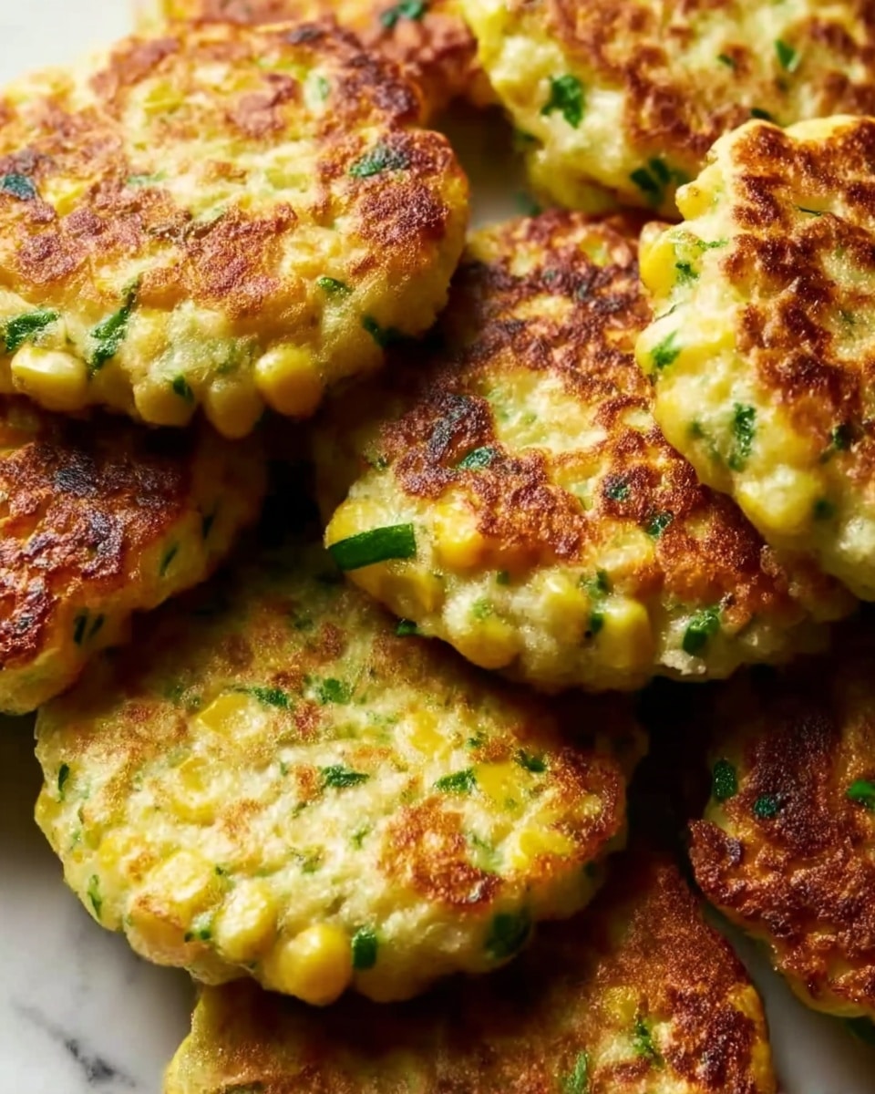 Zucchini and Edamame Fritters (High Protein) Recipe - Recipe Image