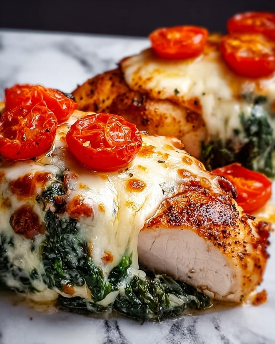 Spinach Stuffed Chicken Breast: An Amazing Ultimate Recipe - Recipe Image