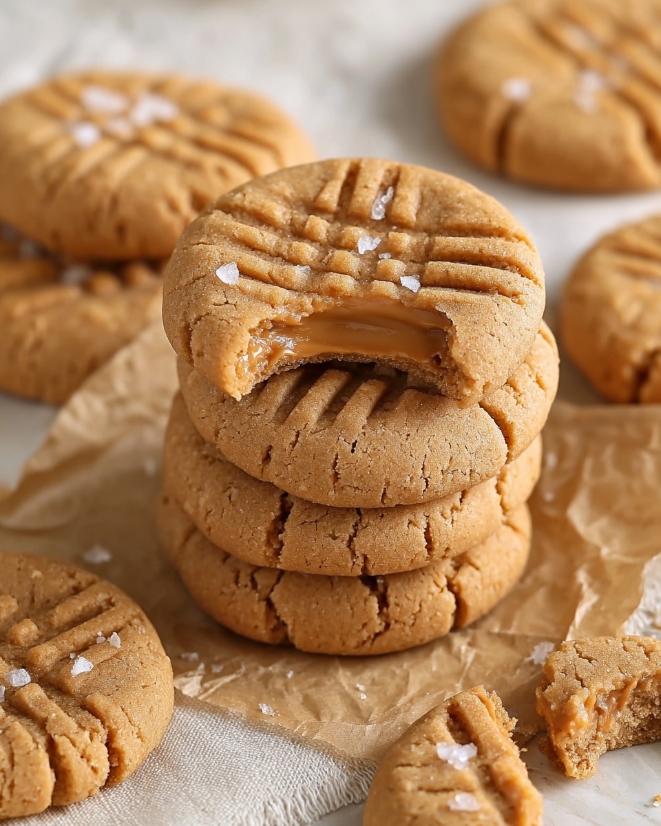 The BEST Soft and Chewy Peanut Butter Cookies Recipe - Recipe Image