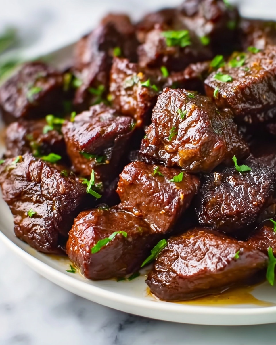 Slow Cooker Steak Bites Recipe - Recipe Image