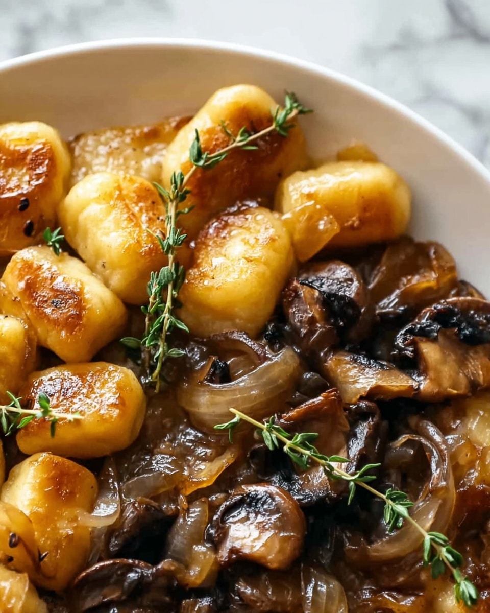 French Onion Mushroom Casserole Recipe - Recipe Image