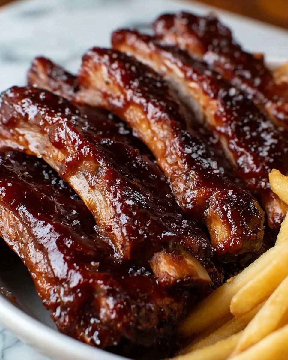 Dr Pepper Glazed Baby Back Ribs Recipe - Recipe Image