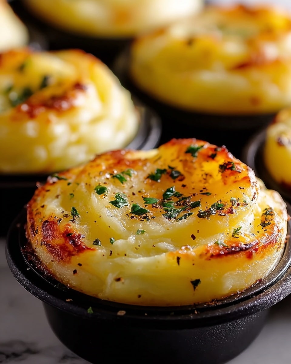 Cheesy Mashed Potato Puffs Recipe - Recipe Image