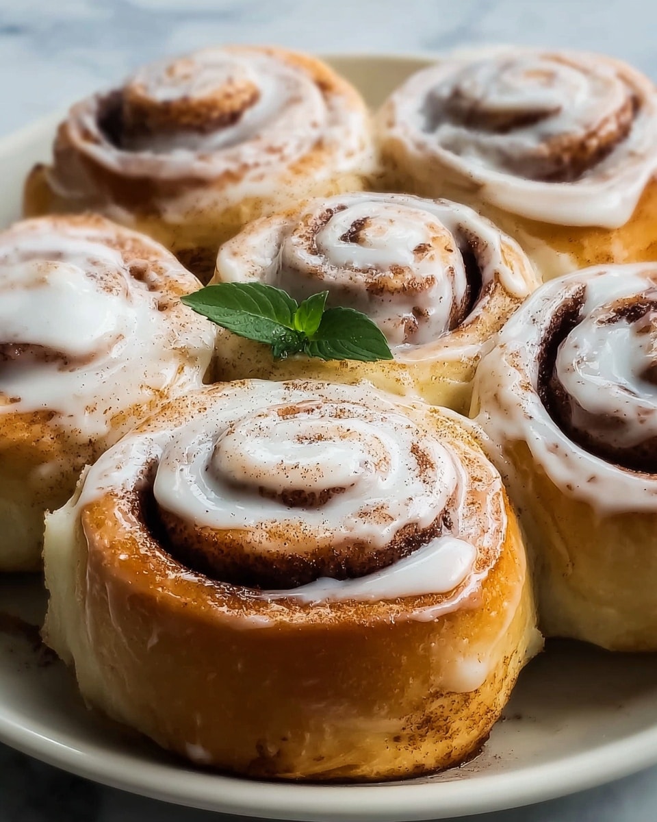 TikTok Cinnamon Rolls Recipe - Recipe Image