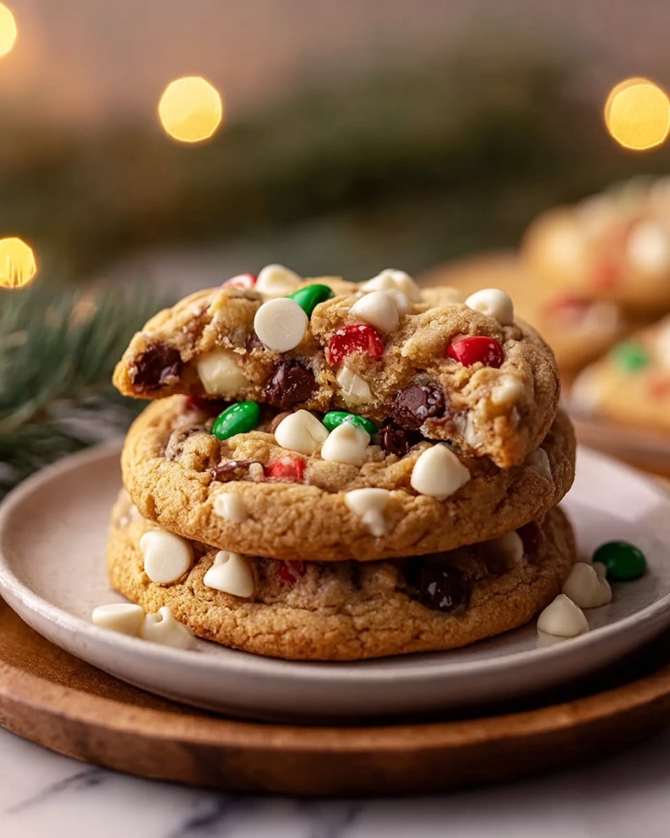 Christmas Chocolate Chip Cookies Recipe - Recipe Image