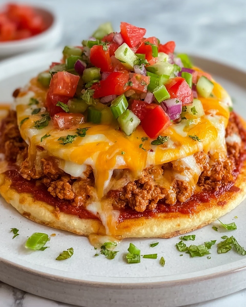 Easy Mexican Pizzas Recipe - Recipe Image