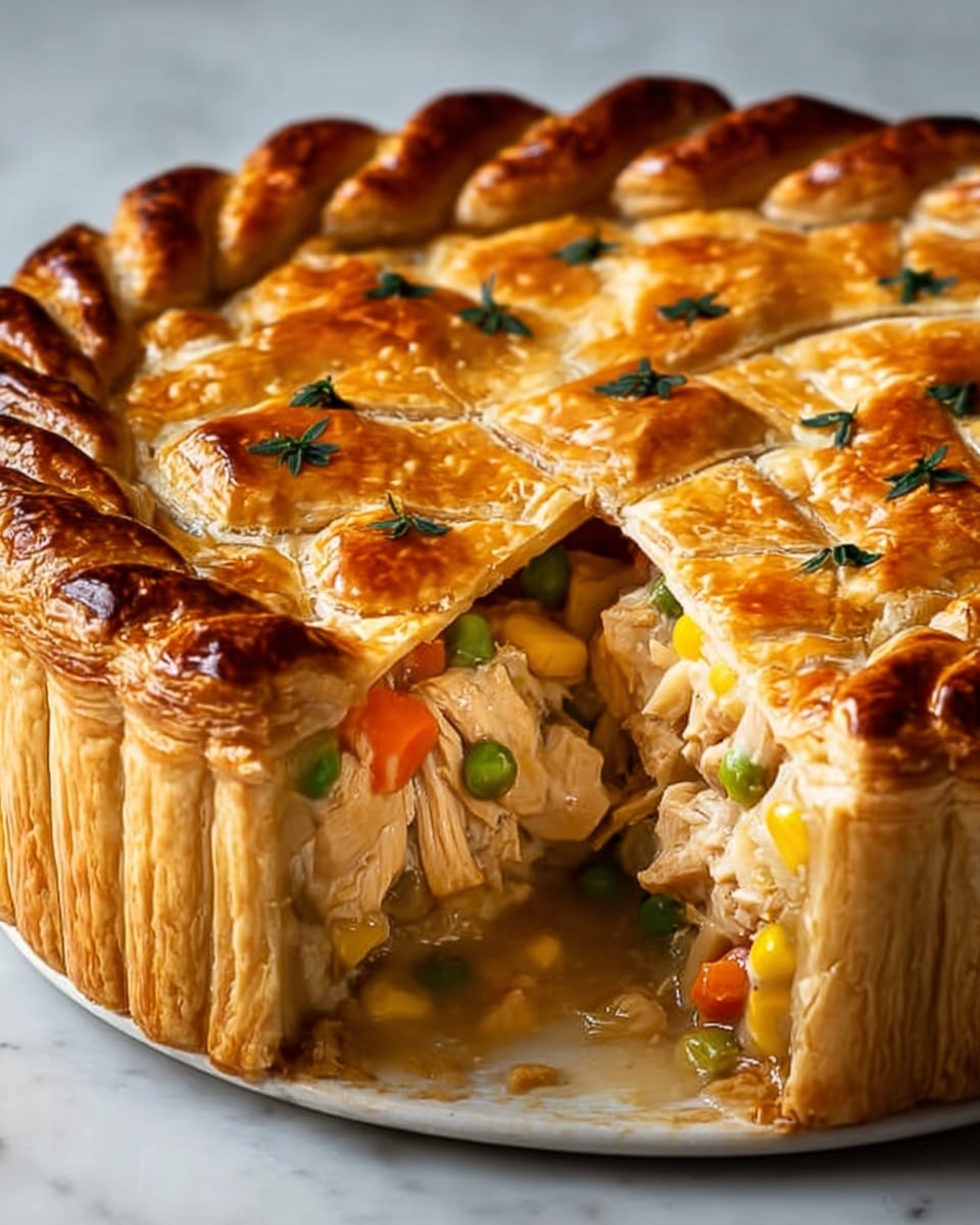 Brazilian Chicken Pot Pie Recipe - Recipe Image