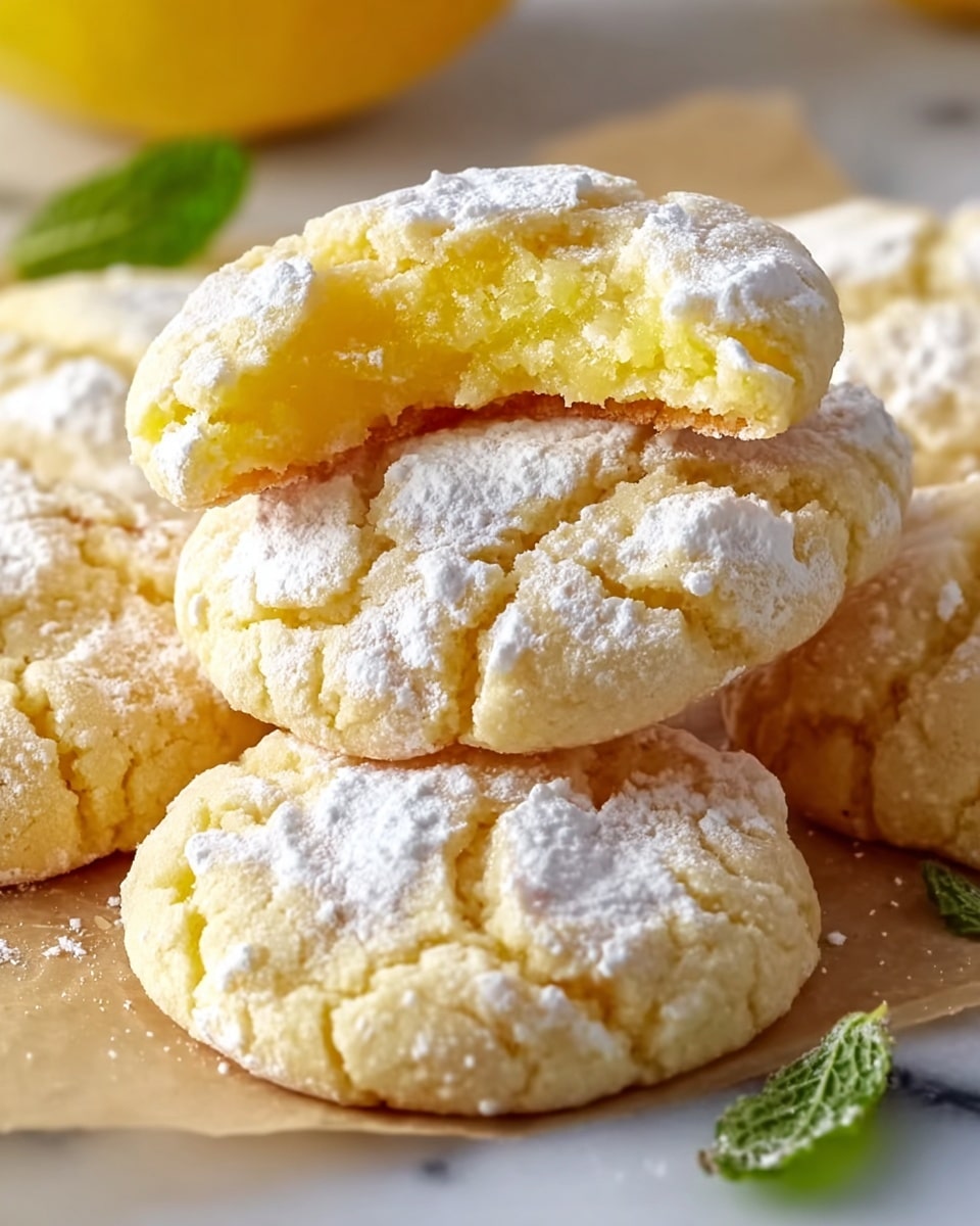 Zesty Lemon-Filled Cookies Recipe - Recipe Image