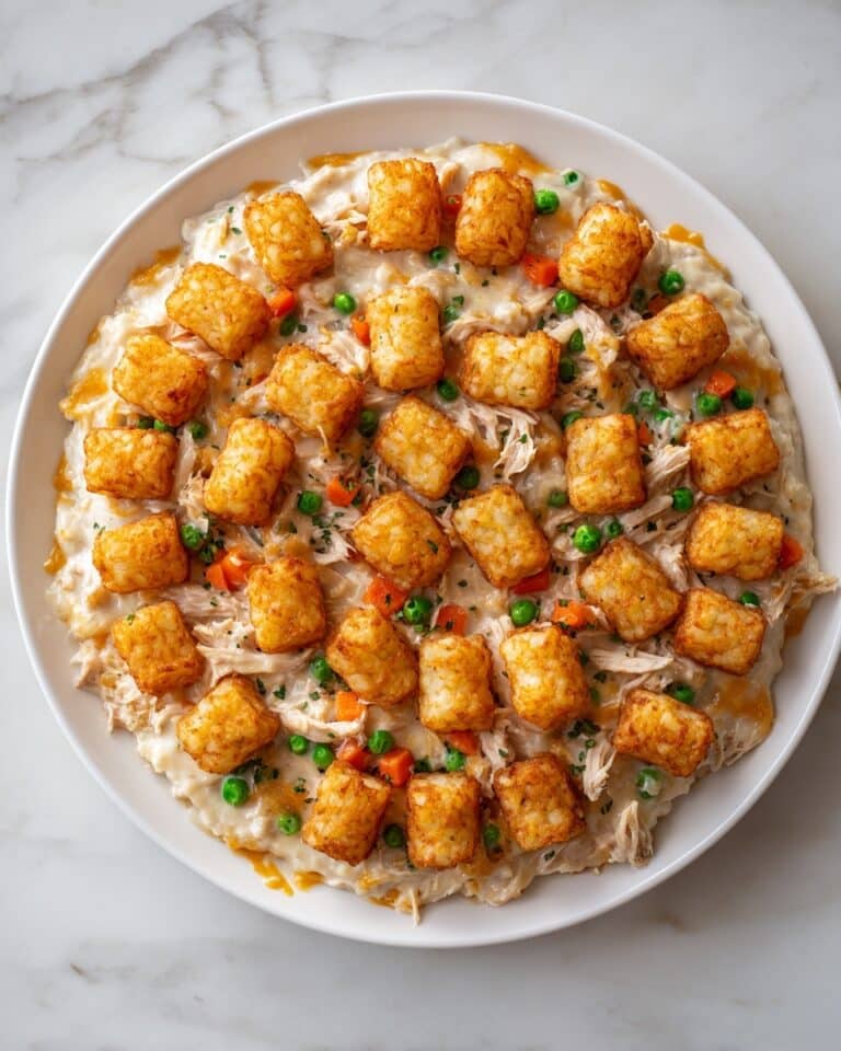 Tater Tot Chicken Pot Pie Recipe