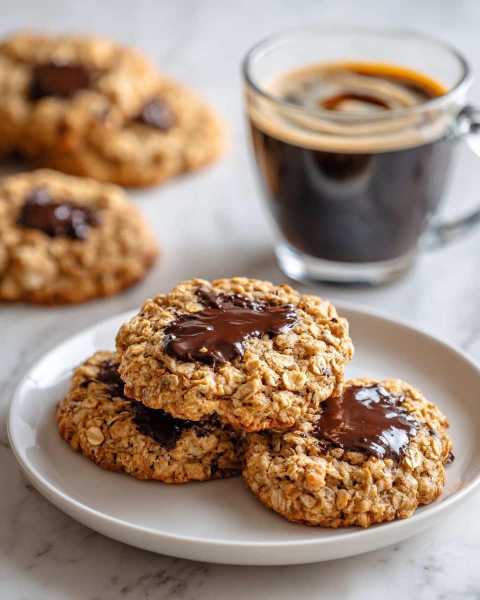 Chocolate Chip Espresso Oatmeal Cookies Recipe - Recipe Image