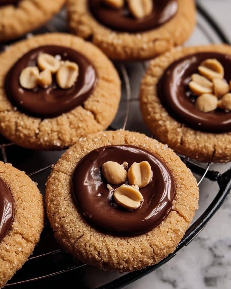 Chocolate Hazelnut Cream Thumbprints Recipe
