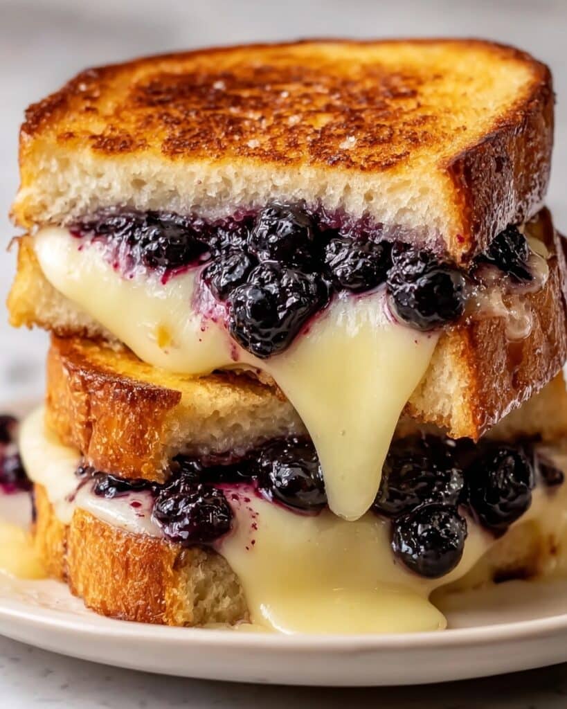 The Best Blueberry Brie Grilled Cheese You’ll Ever Make Recipe
