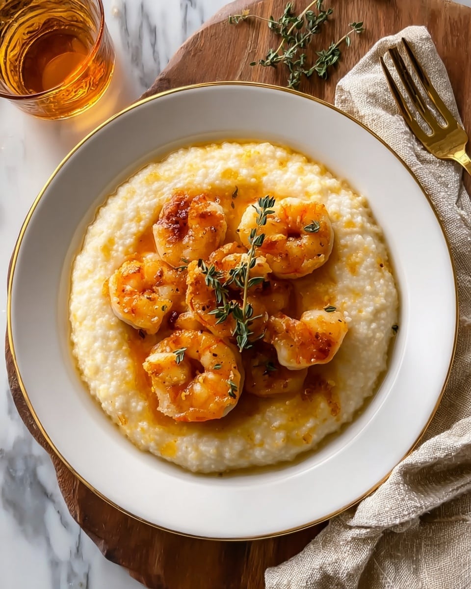 Spicy Southern Shrimp + Grits: An Amazing Ultimate Recipe - Recipe Image