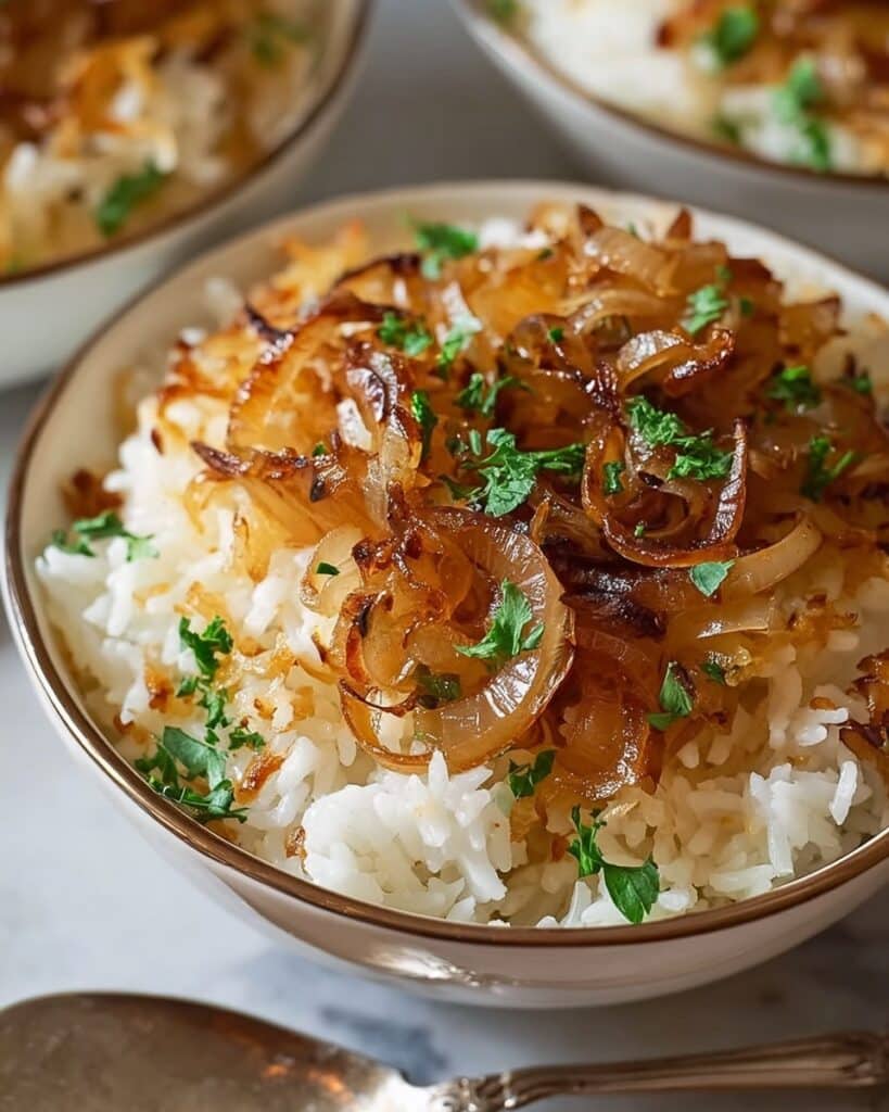 French Onion Soup Rice Recipe