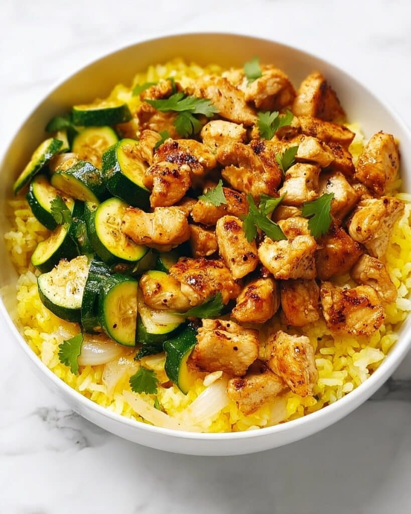 Easy Baked Chicken and Zucchini Recipe