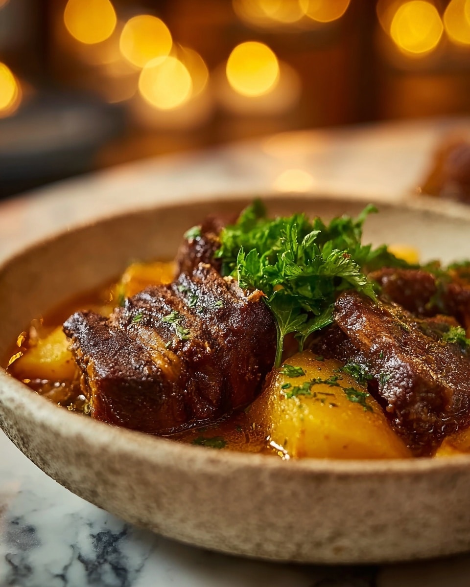 Amish Farmhouse Beef and Potato Casserole Recipe - Recipe Image