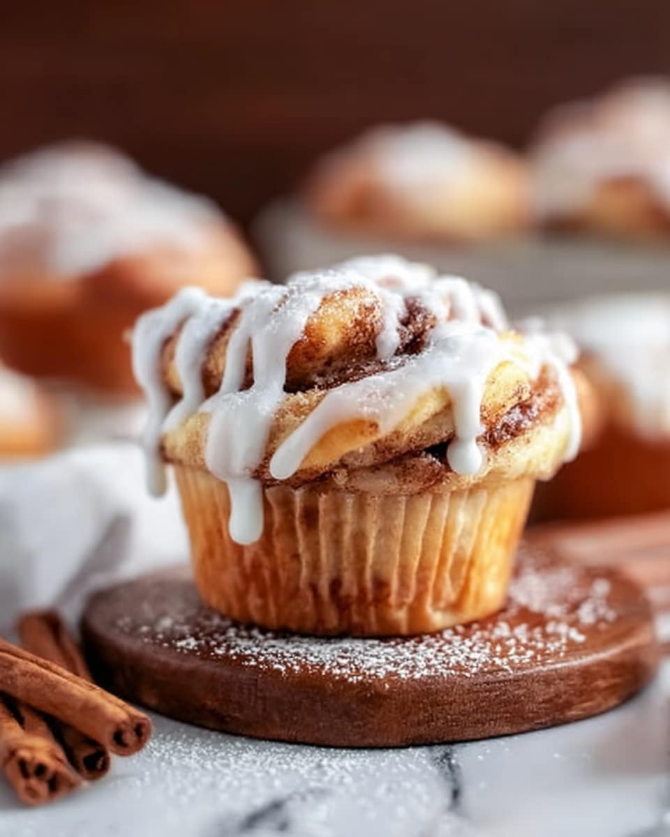 Cinnamon Roll Muffins Recipe - Recipe Image