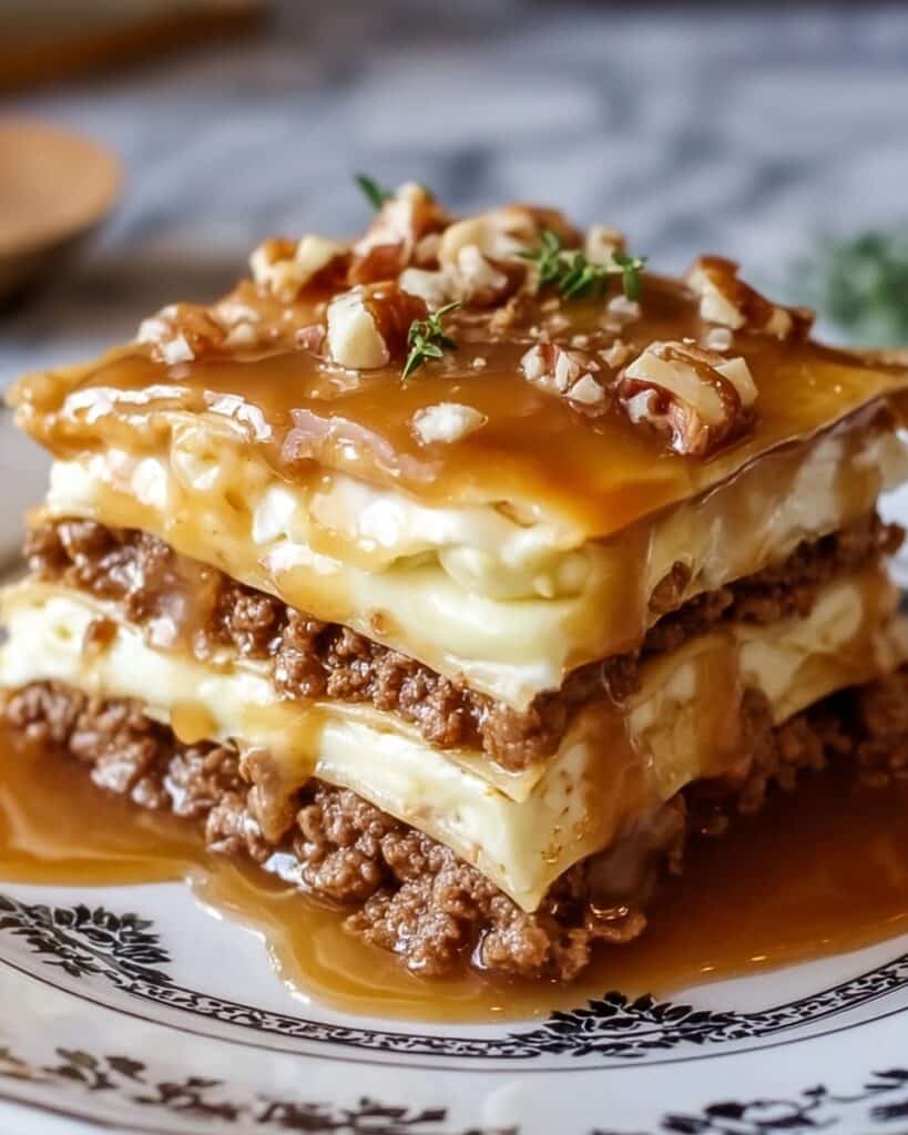 Decadent Peanut Butter Crunch Lasagna Recipe