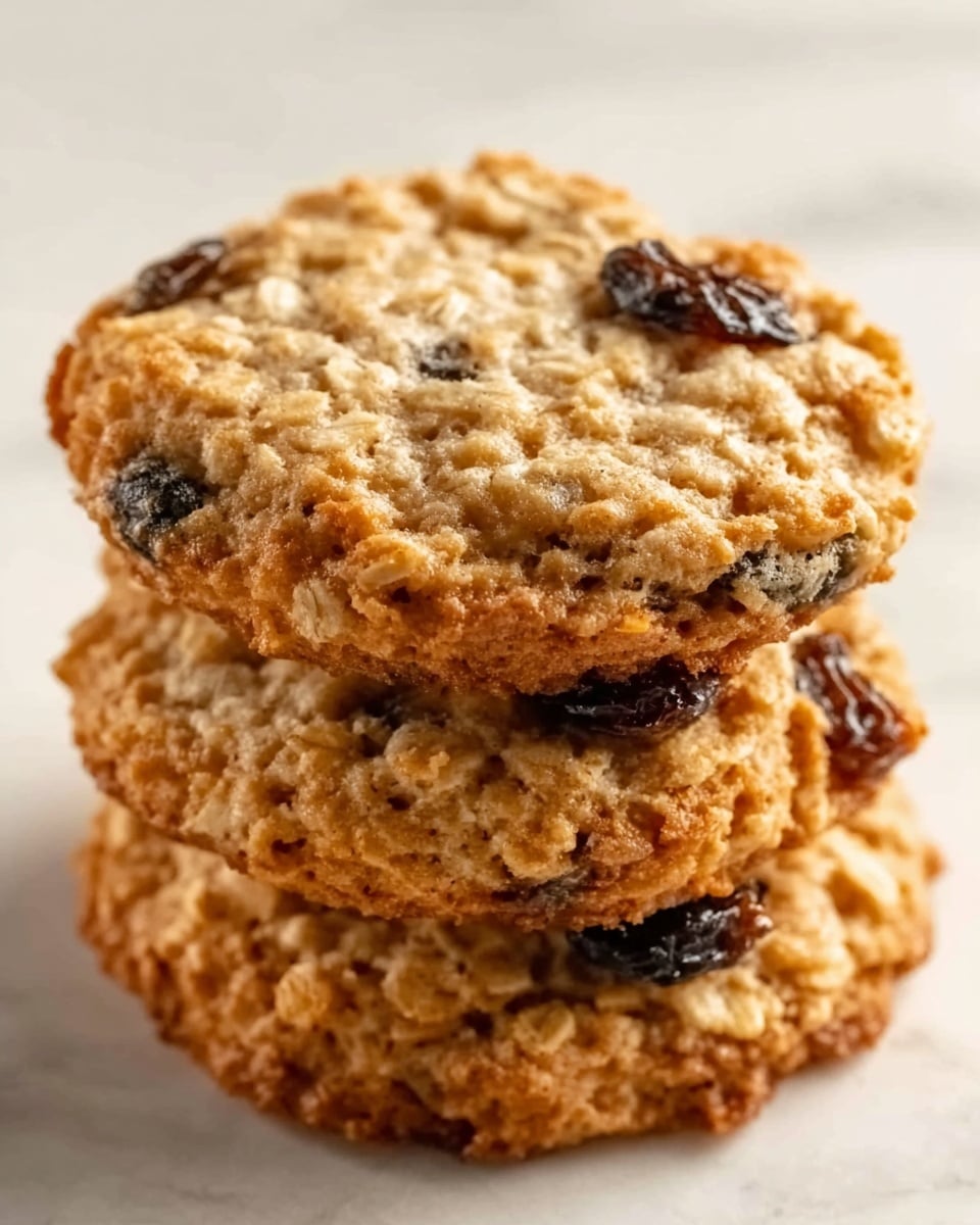 Soft & Chewy Oatmeal Raisin Cookies Recipe - Recipe Image