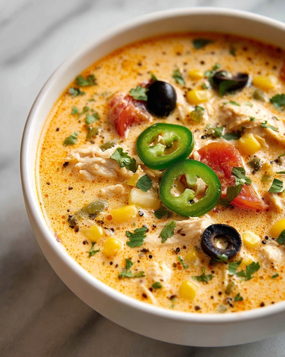 Chicken Enchilada Soup Recipe - Recipe Image