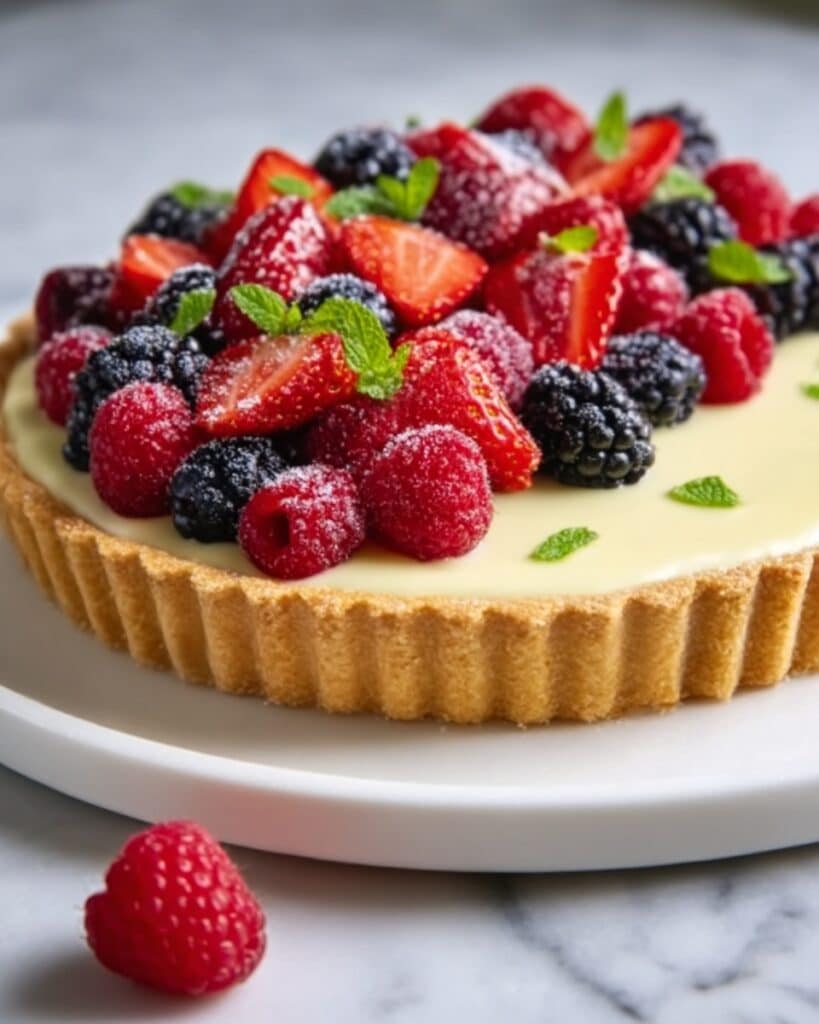French Lemon Cream Tart Recipe