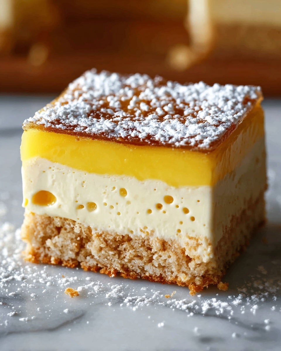 No-Bake Custard Slice Recipe - Recipe Image