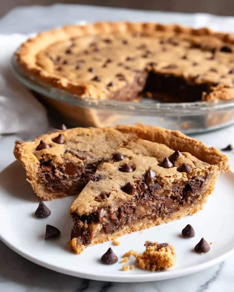 Deep Dish Cookie Pie Recipe