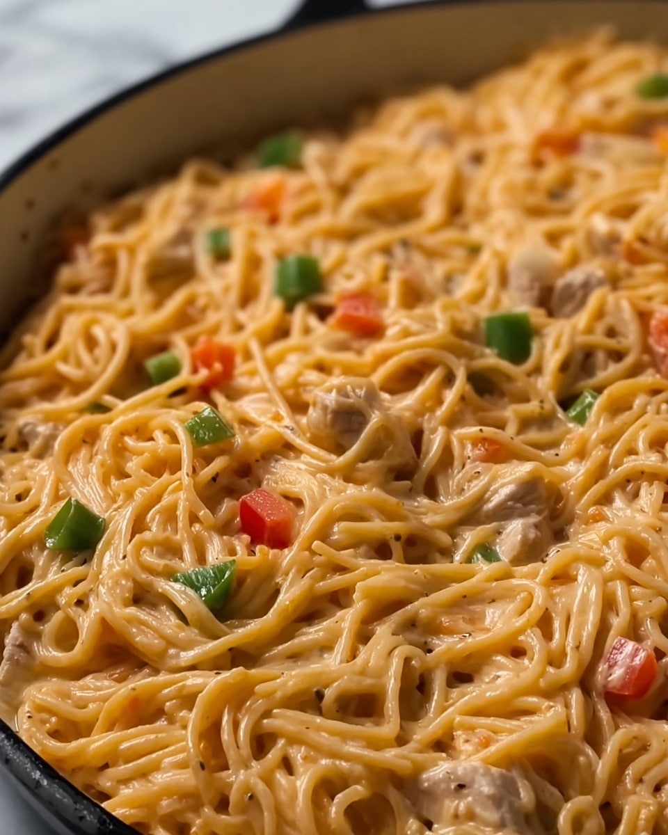 My Famous Chicken Spaghetti That Everyone Loves Recipe - Recipe Image