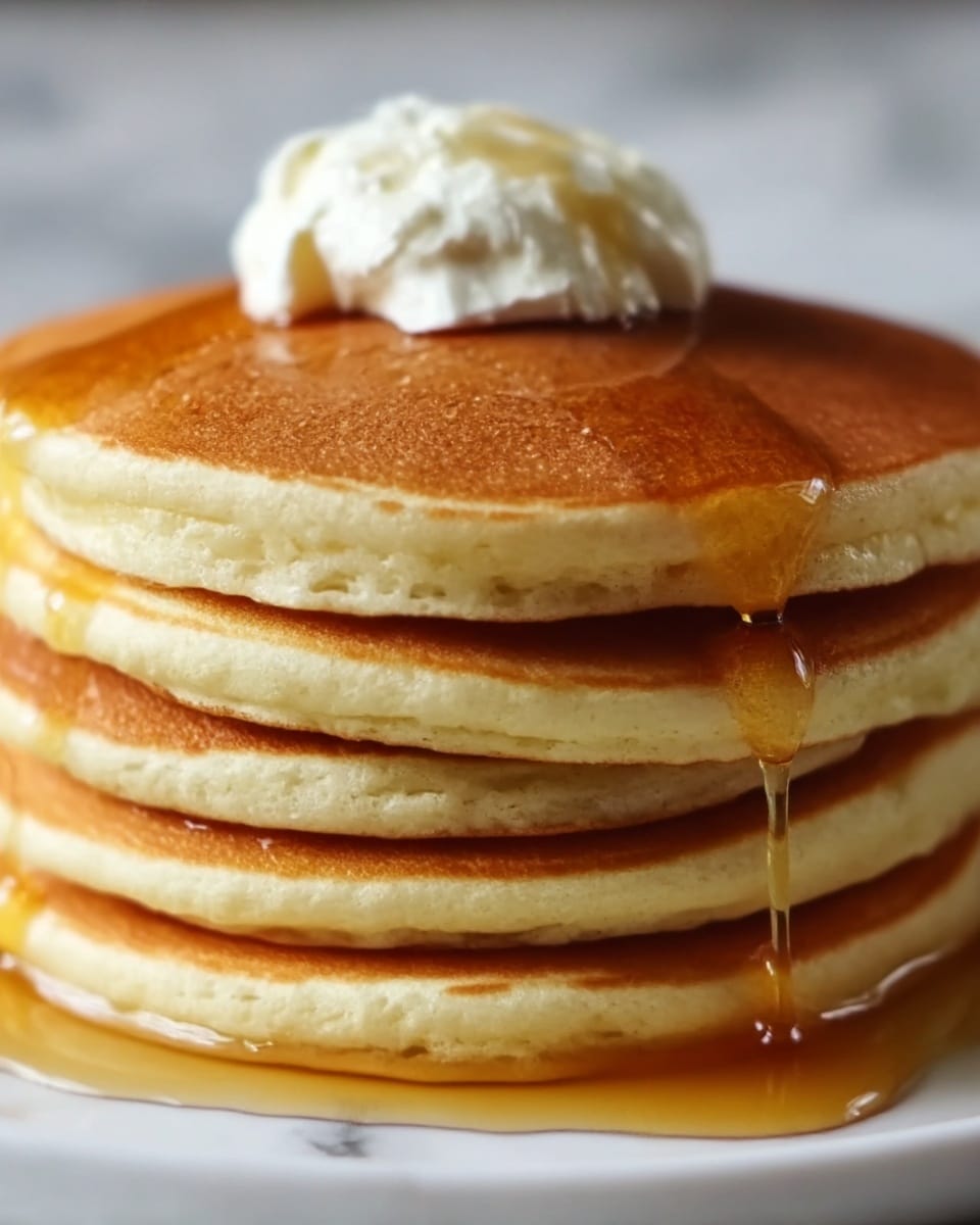 Vanilla Cinnamon Buttermilk Pancakes Recipe - Recipe Image