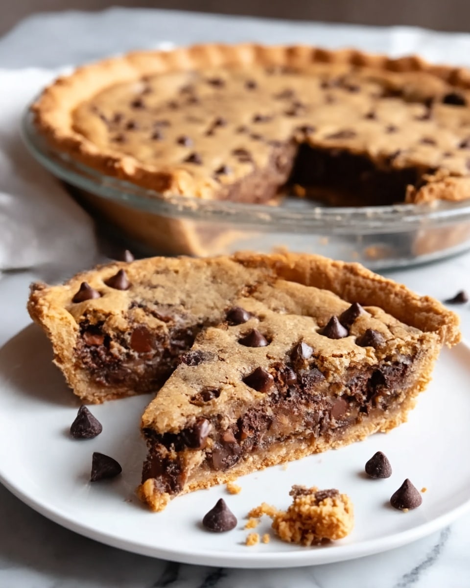 Deep Dish Cookie Pie Recipe - Recipe Image
