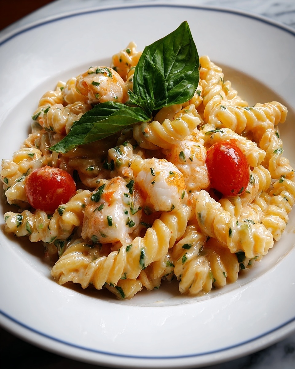 Buttered Lobster Pasta with Cherry Tomatoes Recipe - Recipe Image