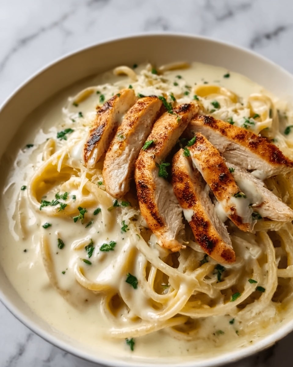 Creamy Chicken Pasta Recipe - Recipe Image