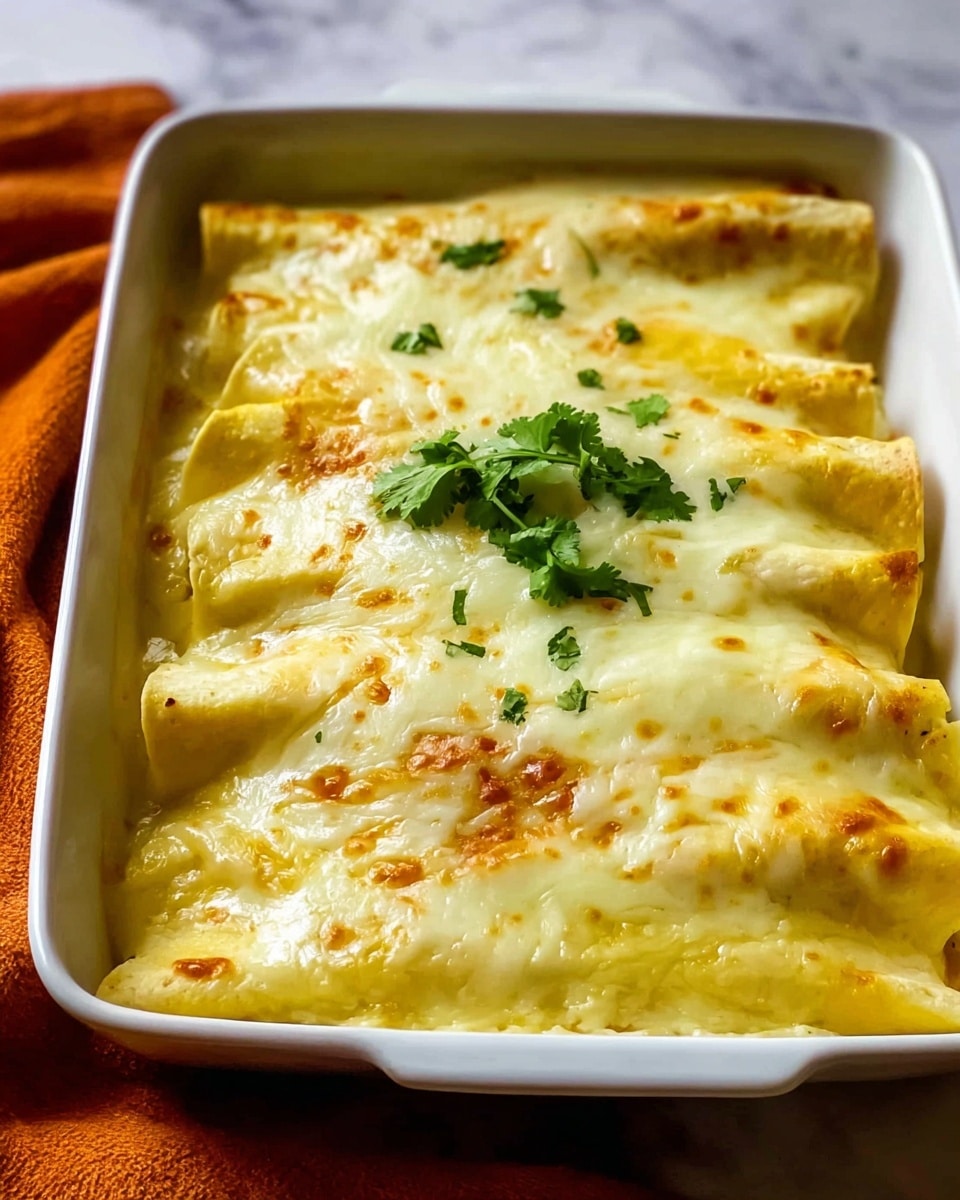 Green Chile and Chicken Mock Enchilada Casserole Recipe - Recipe Image
