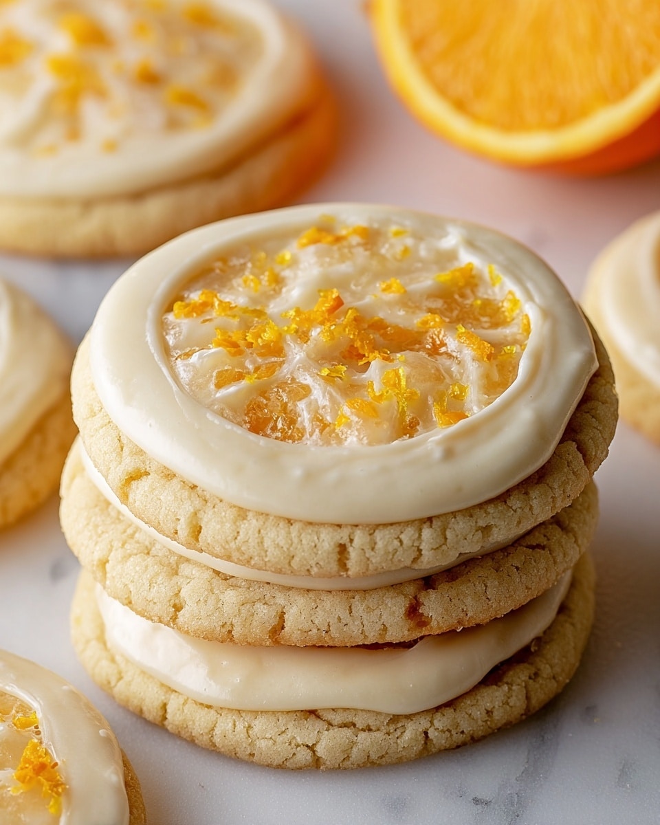 Orange Creamsicle Cookies Recipe - Recipe Image