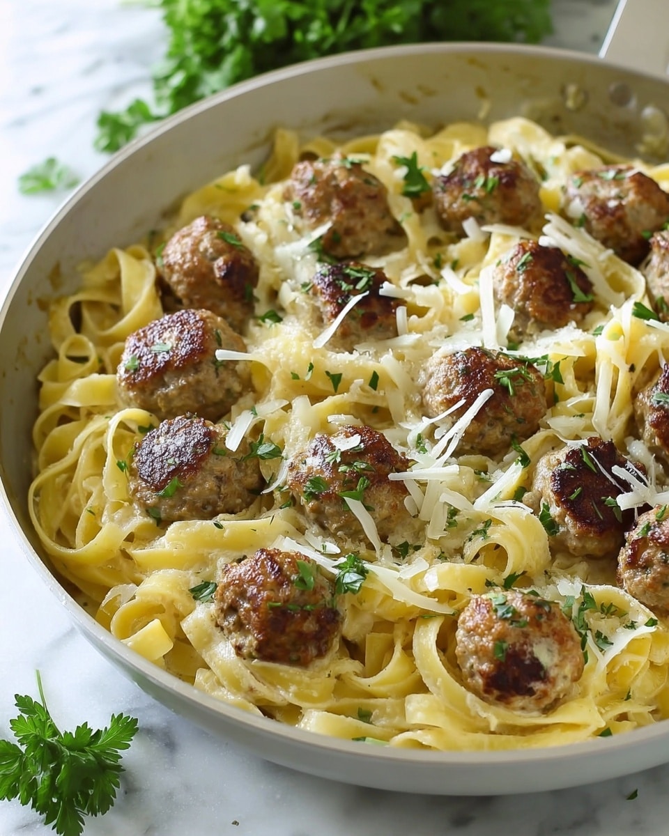 Swedish Meatball Pasta Recipe - Recipe Image