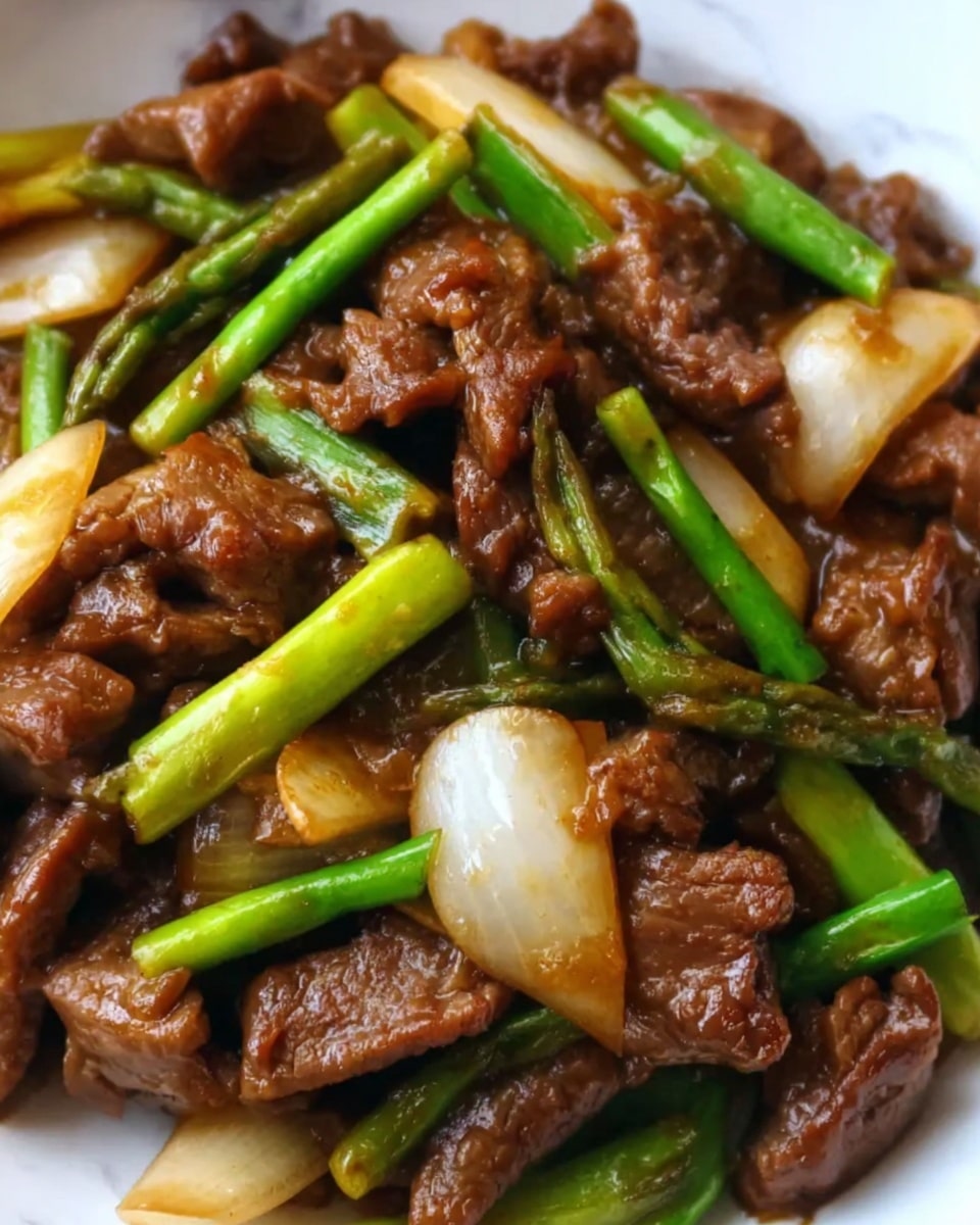 Chinese Beef and Onion Stir Fry Recipe - Recipe Image