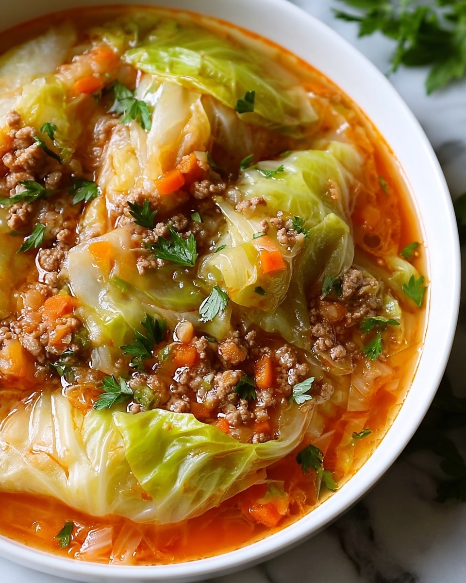 Low Carb Unstuffed Cabbage Casserole Recipe - Recipe Image