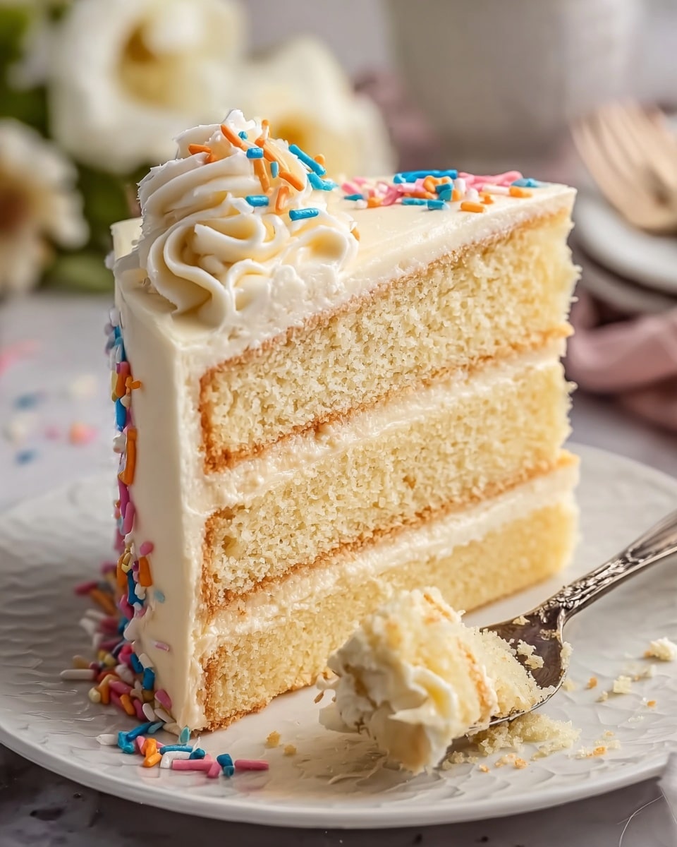Vanilla Dream Cake Recipe - Recipe Image
