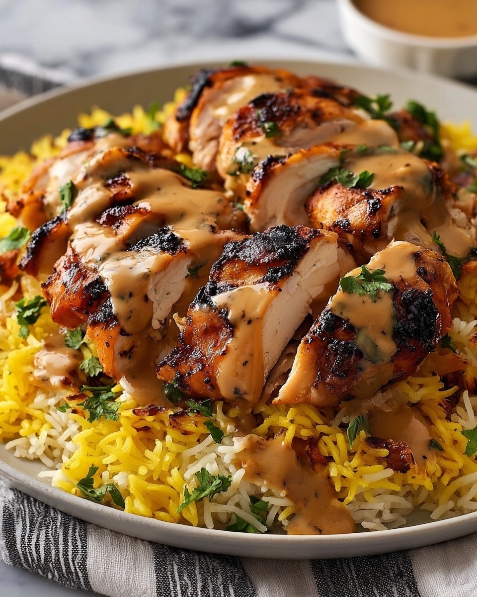 Smothered Chicken and Rice Recipe - Recipe Image