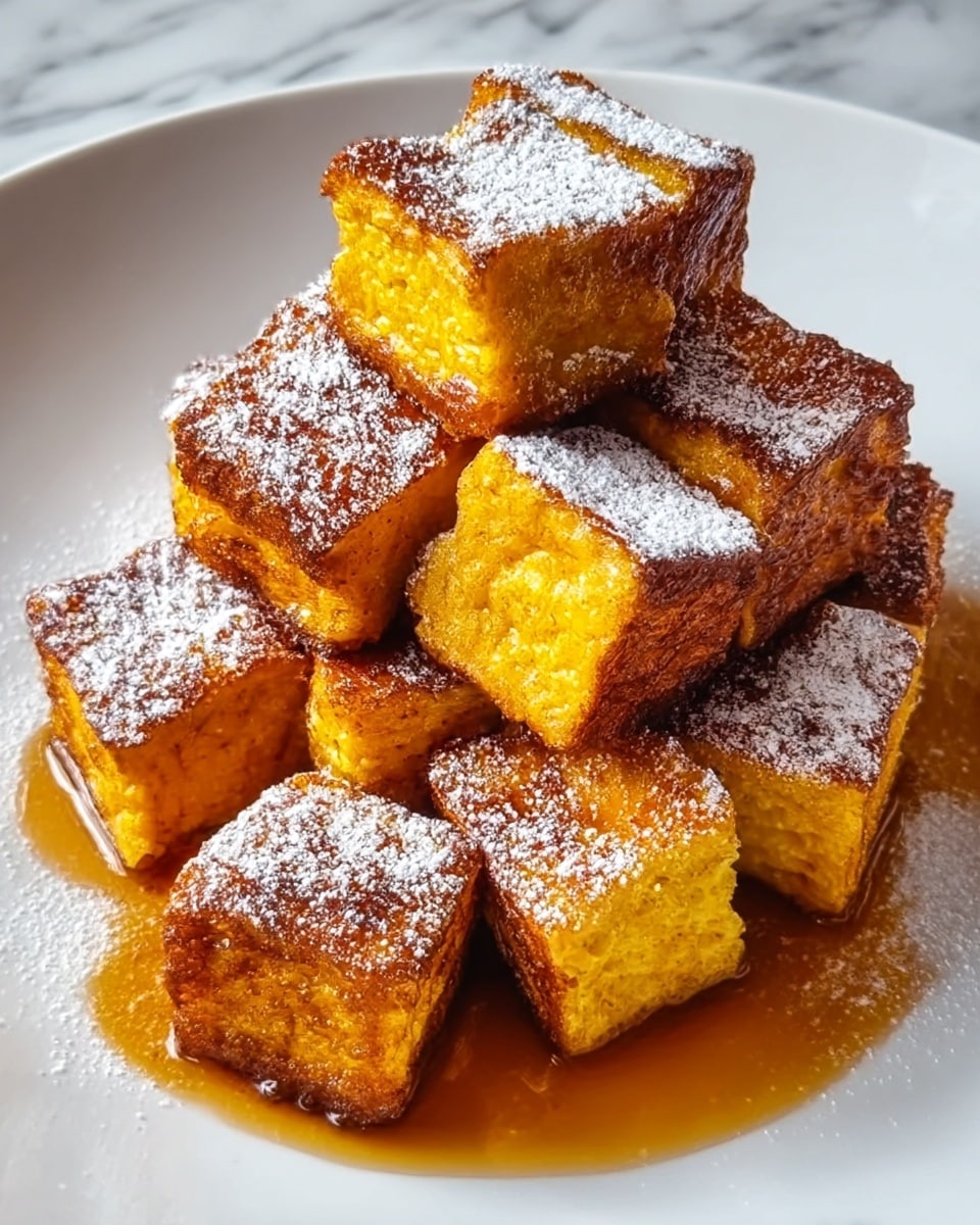 Pumpkin French Toast Bites Recipe - Recipe Image