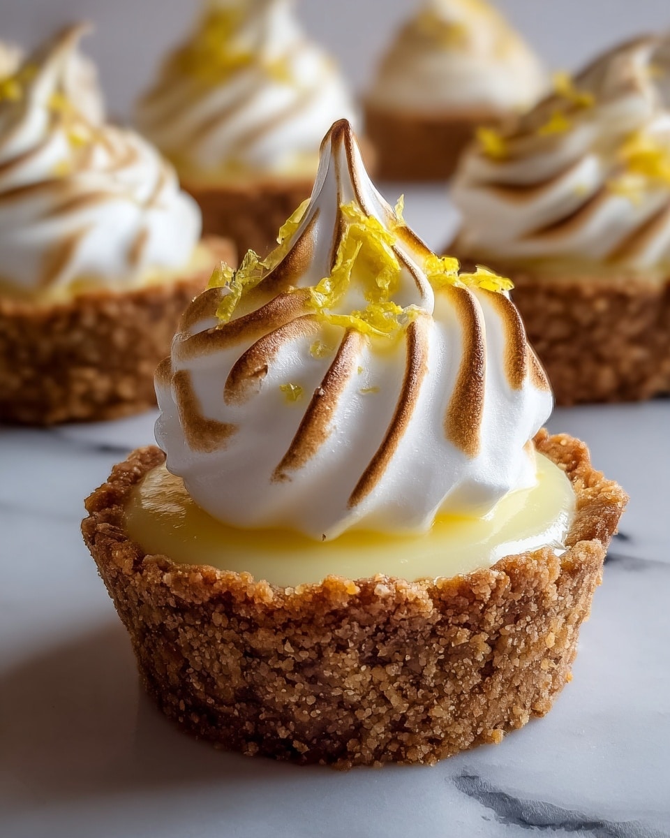 Lemon Meringue Cheesecake Cups Recipe - Recipe Image