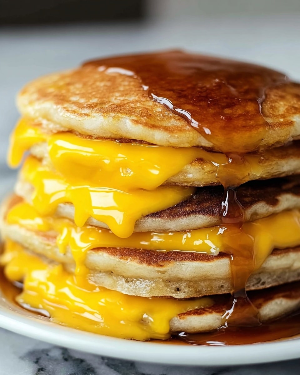 Smash Burger Pancakes: A Fun Twist on Breakfast Recipe - Recipe Image