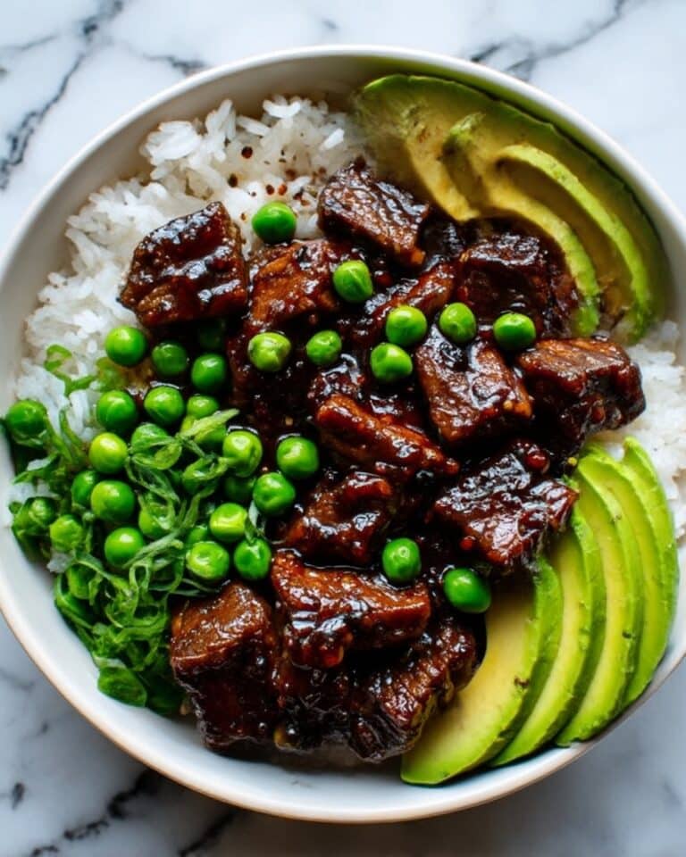 Steak Avocado Rice Bowl Recipe