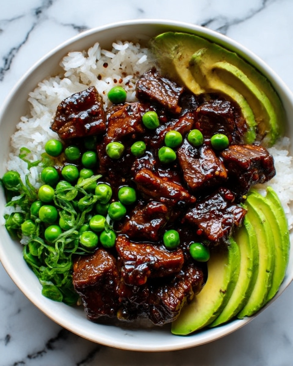 Steak Avocado Rice Bowl Recipe - Recipe Image