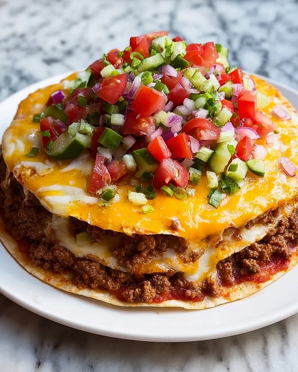Easy Mexican Pizzas Recipe - Recipe Image